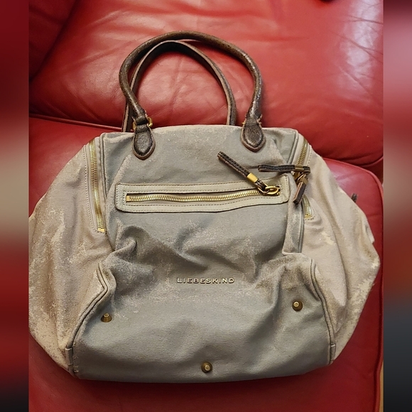 Liebeskind Handbag Distressed Hobo - Picture 1 of 11